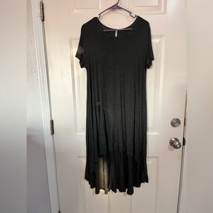 High low cotton dress